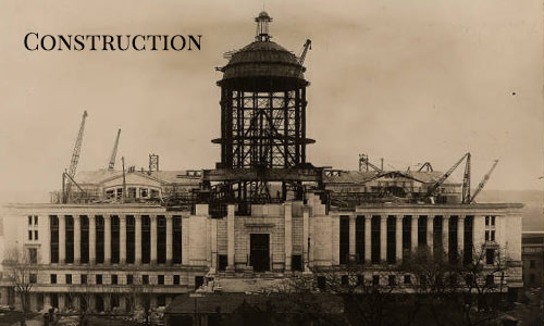 Capitol during construction