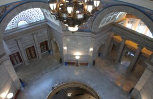 A view from the Whispering Gallery of the Missouri State Capitol.